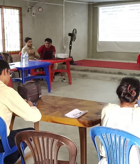 राजापुरमा विपद् पोर्टल तथा तथ्यांक व्यवस्थापनसम्बन्धी अभिमुखीकरण सम्पन्न