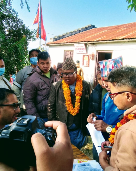 रुन्टीगढी गाउँपालिका–४ को उपनिर्वाचनमा पुन विजयी
