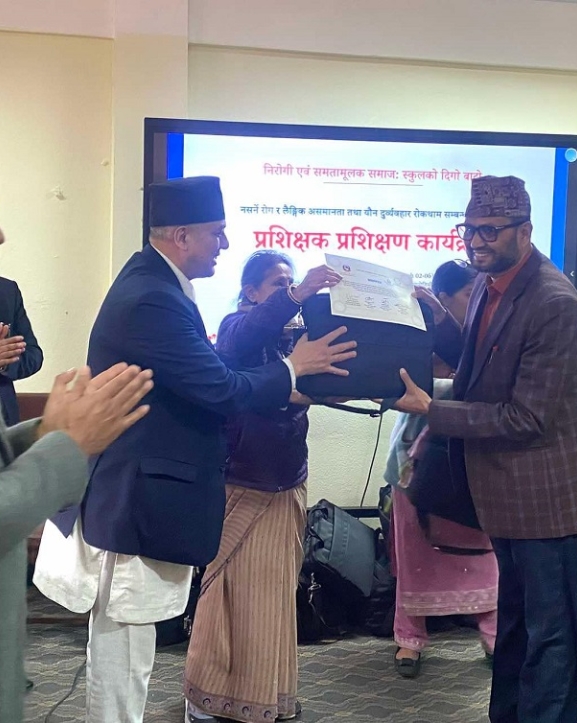 प्रशिक्षक प्रशिक्षण तालिम सम्पन्न