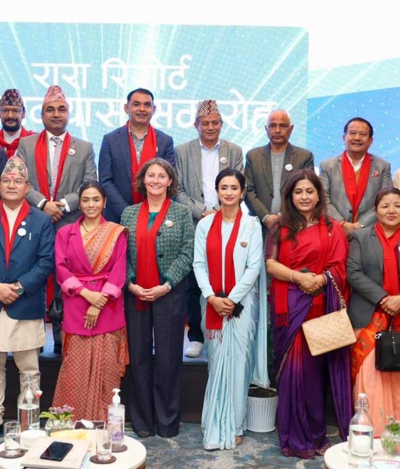 रारा रिसोर्ट शिलान्यास