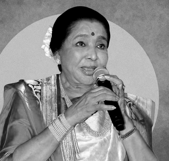 आशा भोसलेको निधन
