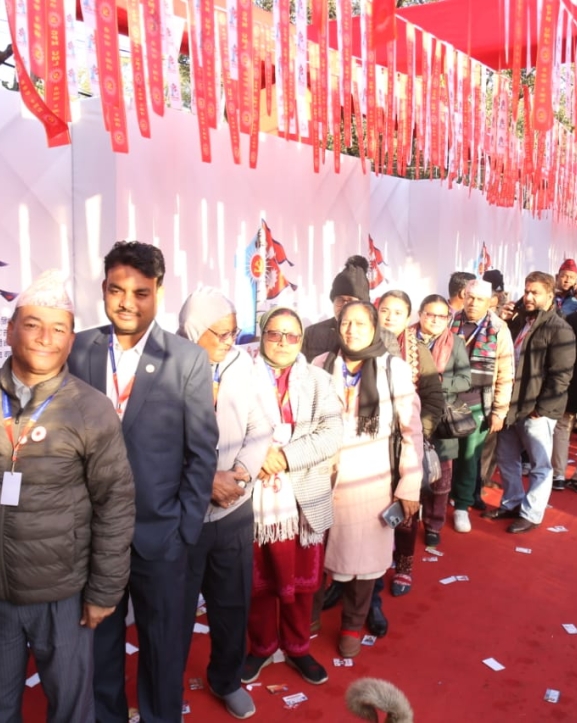 एमाले महाधिवेशनमा ३६ प्रतिनिधि अनुपस्थित, क-कसले हालेनन् भोट ?