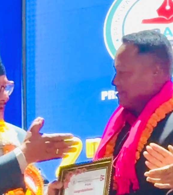 मरिणले पायो उत्कृष्ट गाउँपालिका पुरस्कार