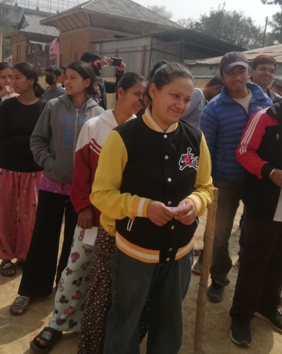 चुनावले उत्साहित बहिरा नागरिक