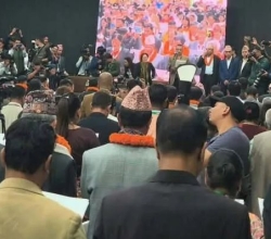 कांग्रेसका नवनिर्वाचित पदाधिकारीले लिए शपथ