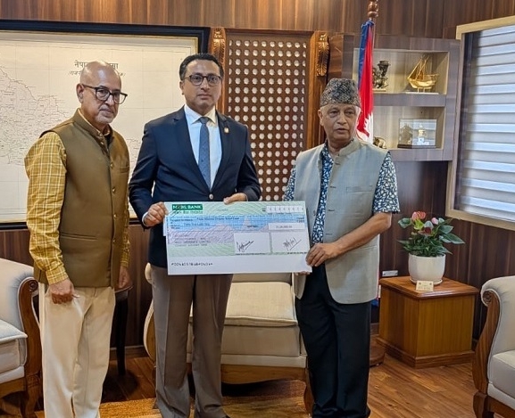 नेको इन्स्योरेन्सद्वारा बाढीपीडितका लागि ३५ लाख रुपैयाँ सहयोग