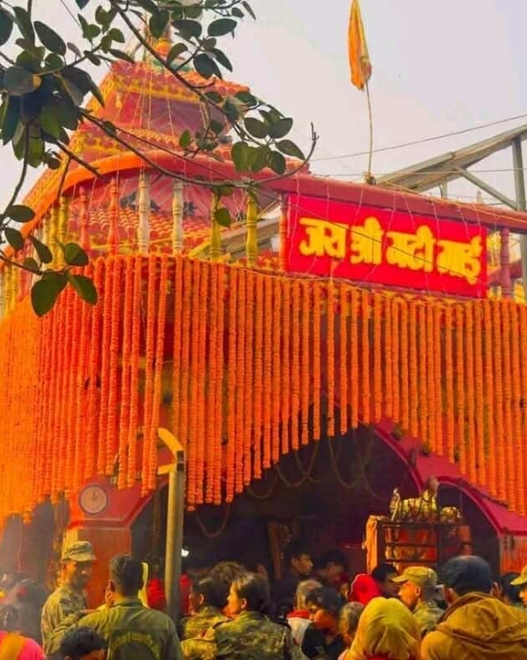 गढीमाई मन्दिरमा श्रद्धालु भक्तजनहरूको घुइँचो 