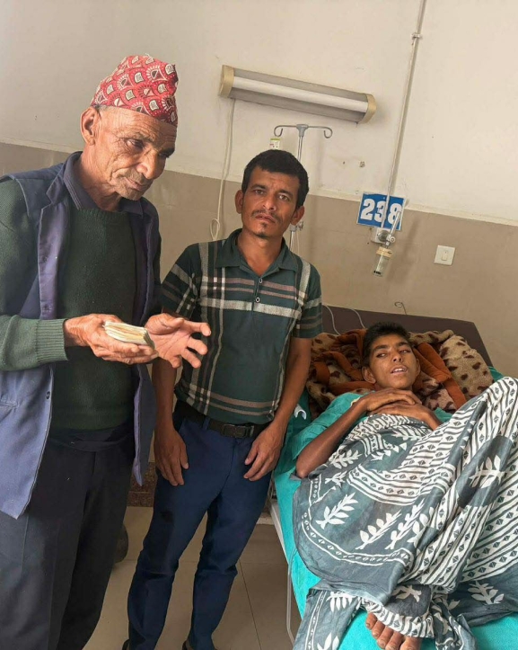 क्यान्सर पीडितको उपचारका लागि साउदीबाट आर्थिक सहयोग 