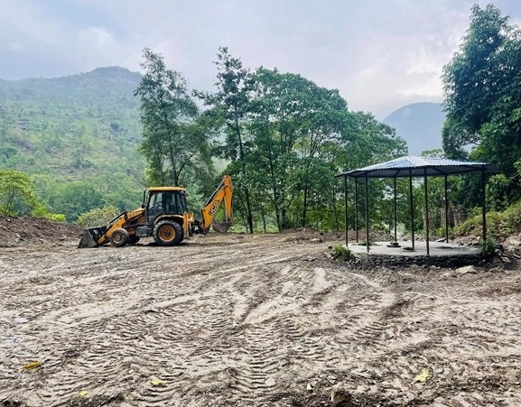 म्याग्दीको कोप्रे झरनामा ‘लभ्ली पार्क’ निर्माण सुरु