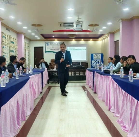 इन्फिनिटी लघुवित्तद्वारा नीति, नियमसम्बन्धी प्रशिक्षण