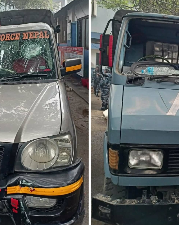 वीरगञ्जमा कपडा गोदाममा छापा हान्दा झडप, तीन सशस्त्र प्रहरी घाइते