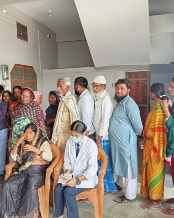 औरहवामा निःशुल्क आँखा जाँच शिविर, १६७ जना लाभान्वित