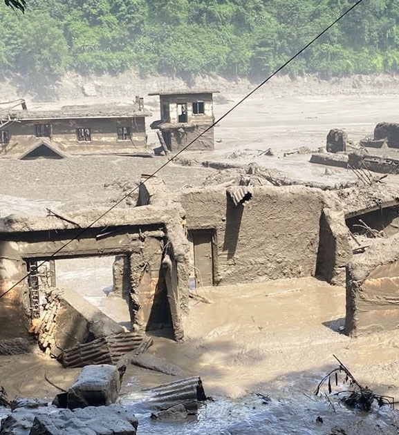 भोटेकोशी बाढीबाट साढे ७ हजार घरमा क्षति, तीन हप्ताभित्र अस्थायी आवास निर्माण गरिने