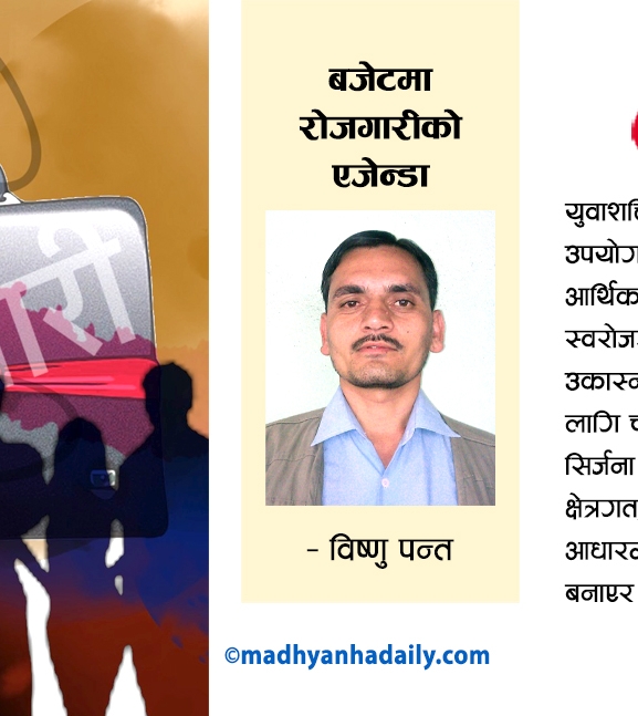 बजेटमा रोजगारीका एजेन्डा