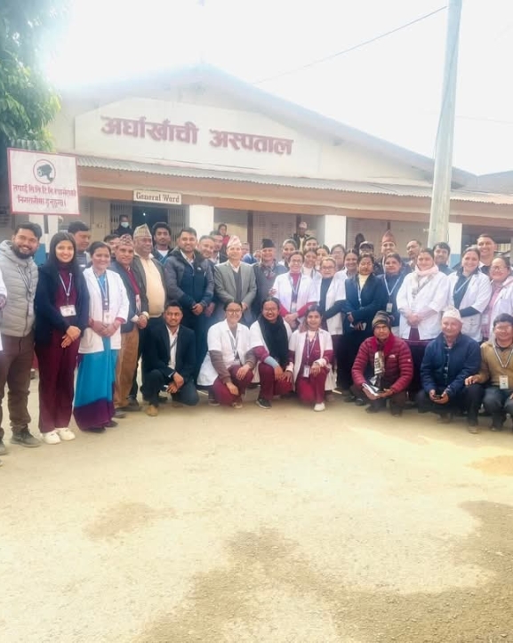 अर्घाखाँची अस्पताल लुम्बिनी प्रदेशमै दोस्रो