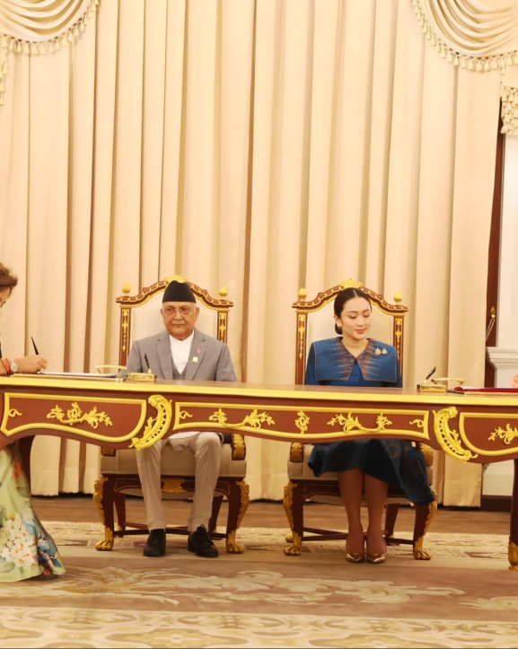 नेपाल र थाइल्याण्डबीच पर्यटन र संस्कृतिसम्बन्धी समझदारी पत्रमा हस्ताक्षर