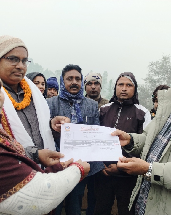 स्वास्थ्य चौकी भवनका लागि करोडौंको जग्गा दान