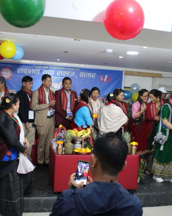 श्री सद्भाव युवा समाज कतारको अध्यक्षमा पुनः गुरुङ सर्वसम्मत
