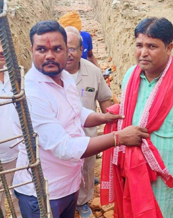 रौतहटमा महादेव मन्दिरको शिलान्यास