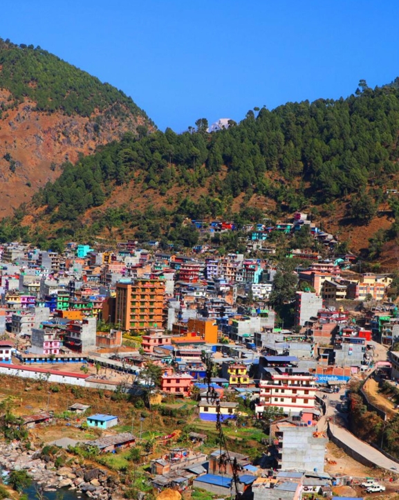 बुर्तिबाङलाई नयाँ सहर बनाउने कार्य सुस्त गतिमा  