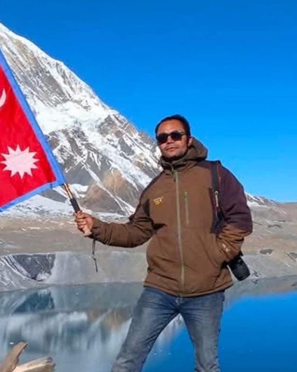 हिमाली जिल्ला मनाङमा पत्रकार लामिछानेको दोस्रो निर्विरोध नेतृत्व
