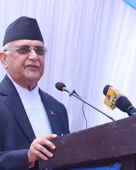भूकम्पबाट नभत्किने खालका संरचना निर्माण गर्न आवश्यक : प्रधानमन्त्री ओली