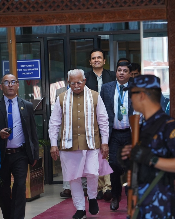 भारतीय विद्युत् मन्त्री काठमाडौंमा