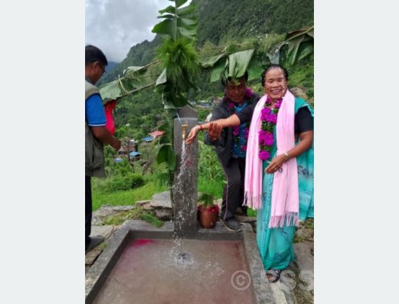 मालिका गाउँपालिकामा ‘एक घर, एक धारा’