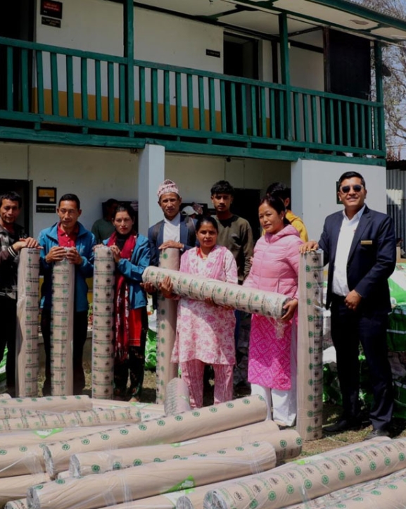 भोजपुरका सात सय ५० किसानलाई कृषि सामग्री हस्तान्तरण