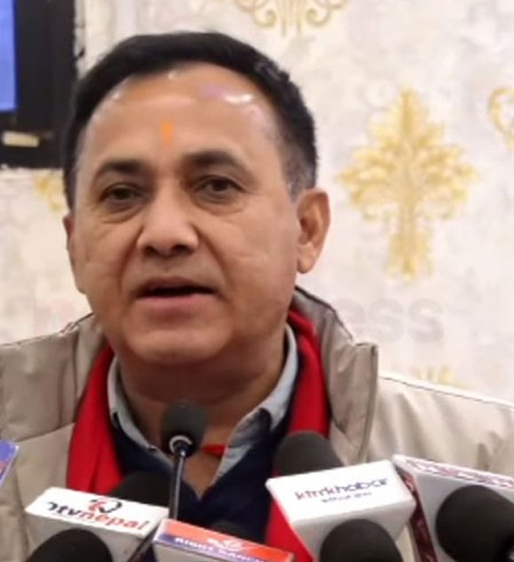 आन्तरिक विवादभन्दा विपद् व्यवस्थापनमा केन्द्रित हुन विश्वप्रकाश शर्माको आग्रह  