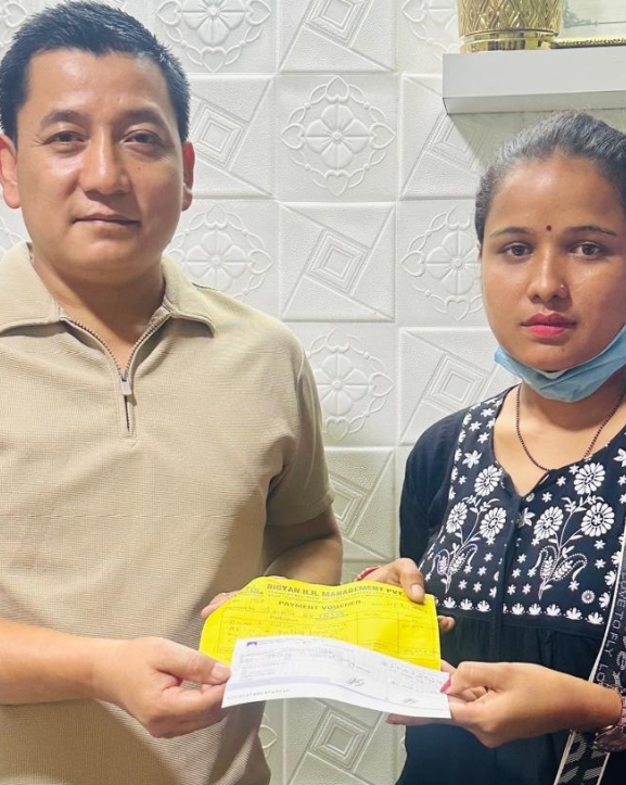 मलेसियामा मृत्यु भएका विकको परिवारलाई विज्ञान एचआरको आर्थिक सहयोग 