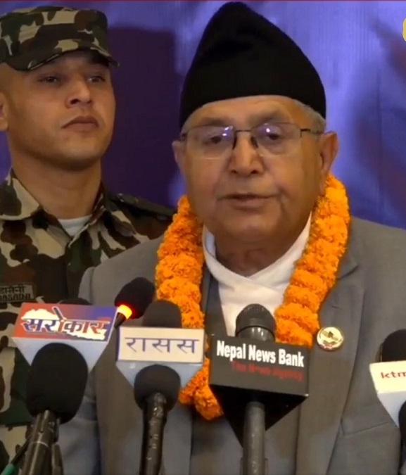 प्रेस स्वतन्त्रतामाथि बन्देज लगाउने काम हुन दिने छैन : सभामुख घिमिरे
