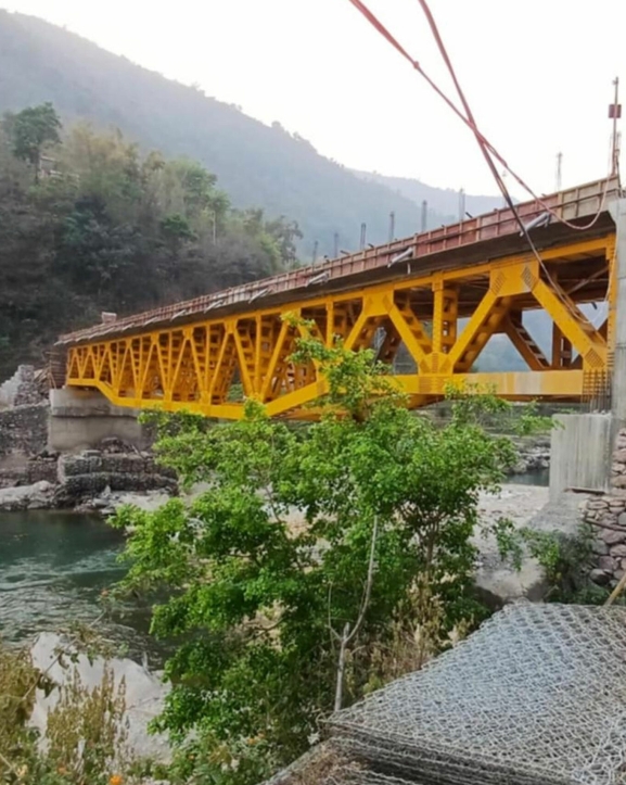 झेँदी पुल निर्माण सम्पन्न