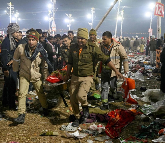 प्रयागराज महाकुम्भ भागदौडमा १५ जनाको मृत्यु