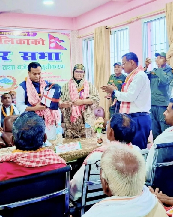 राजपुर नगरले ल्यायो ५७ करोड रुपैयाँको बजेट