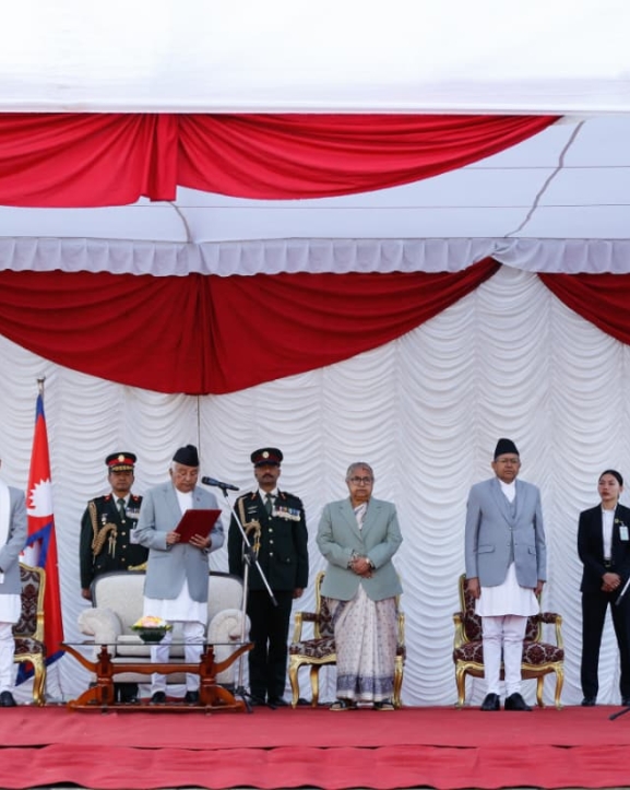कार्की नेतृत्वको मन्त्रिपरिषद्‍मा पुगे १४ मन्त्री, को–मन्त्रीलाई कुन मन्त्रालयको जिम्मा ? (सूचीसहित)