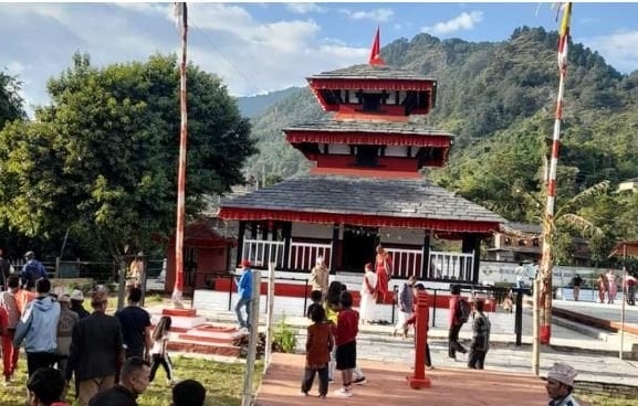 राखु भगवतीमा नियमित पूजा गर्न ९१ लाखको अक्षयकोष स्थापना
