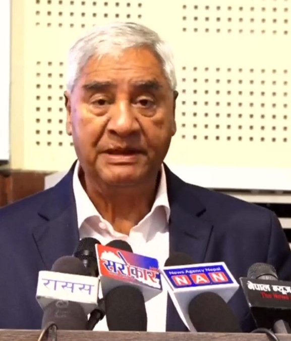 जलवायु परिवर्तनका असर न्यूनीकरणका लागि नेतृत्व लिन तयार छु : सभापति देउवा