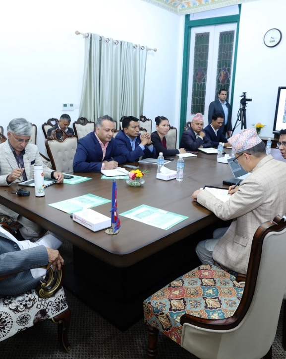 कीर्तिपुर क्रिकेट रंगशाला निर्माणमा ढिलाइबारे प्रधानमन्त्रीको गम्भीर चासो