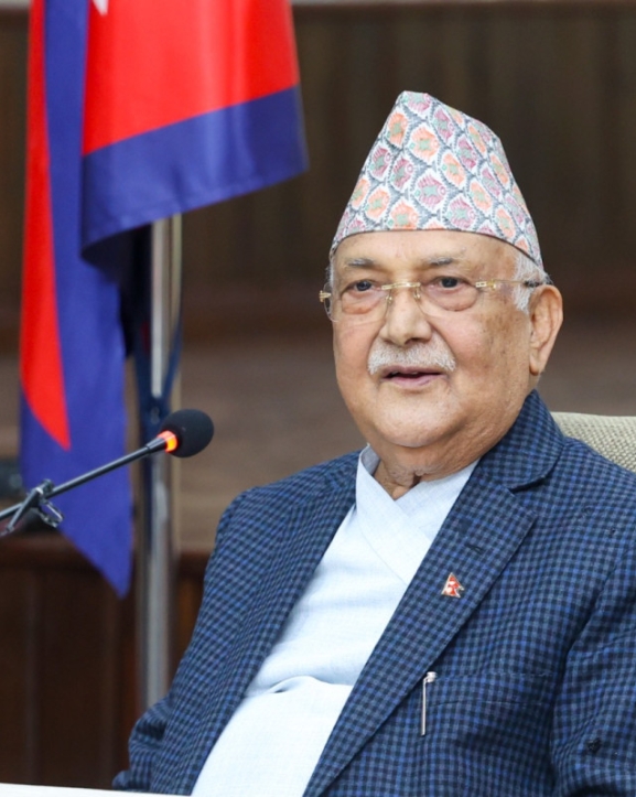 विद्या भण्डारीलाई अध्यक्ष बनाउन सकिँदैनः ओली