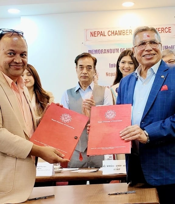 चेम्बर र एनआरएनएबीच लगानी, व्यापार तथा आर्थिक सहकार्य विस्तारमा समझदारी