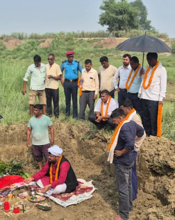 प्रतापपुर–सरावल जोड्ने पुलको शिलान्यास
