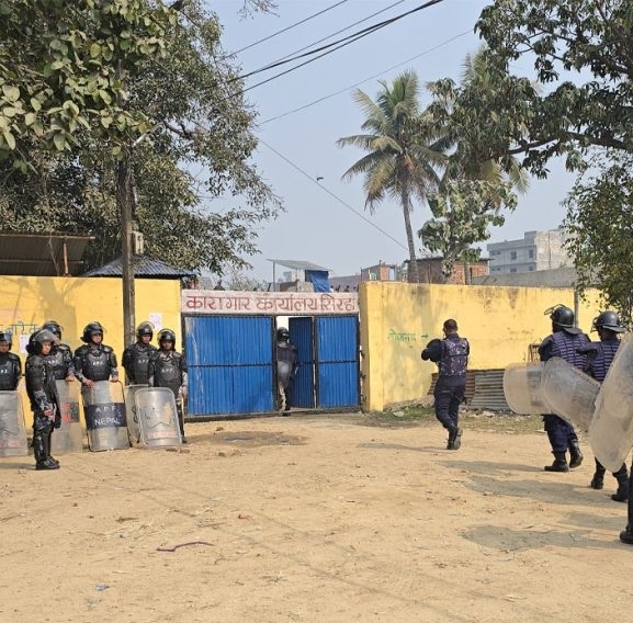 सिरहा कारागारमा विवाद हुँदा २२ कैदीबन्दी नियन्त्रणमा