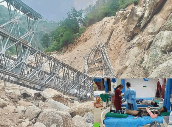 बेलिब्रिज भाँचिदा घाइते भएका ३ जना कामदारको मृत्यु