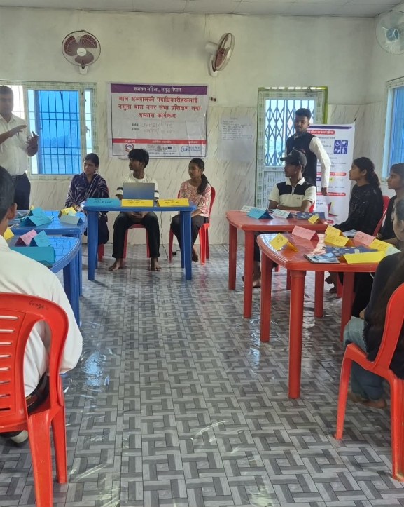 यमुनामाईमा बाल नगर सभा अभ्यास, बालअधिकार र स्थानीय शासनबारे सचेतना अभिवृद्धि