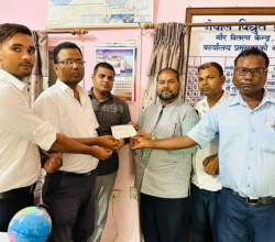 गरुडा नगरपालिकाद्वारा कृषकको १० लाख विद्युत् महसुल भुक्तानी