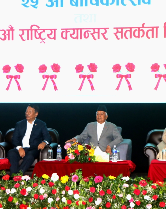 बिपी कोइराला मेमोरियल क्यान्सर अस्पताल बिरामीमैत्री बन्नुपर्छ : कार्यवाहक प्रधानमन्त्री सिंह