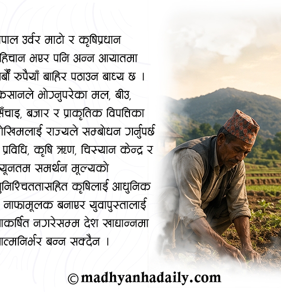 कृषिबाट टाढिँदै युवा