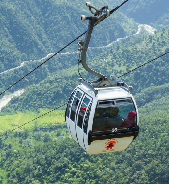 मनकामना केबलकार आज र भोलि बन्द