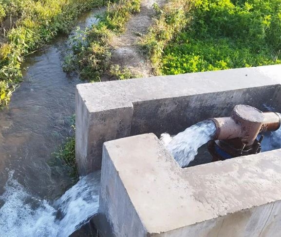 सिँचाइले सुक्खा जमिन हराभरा बन्दै
